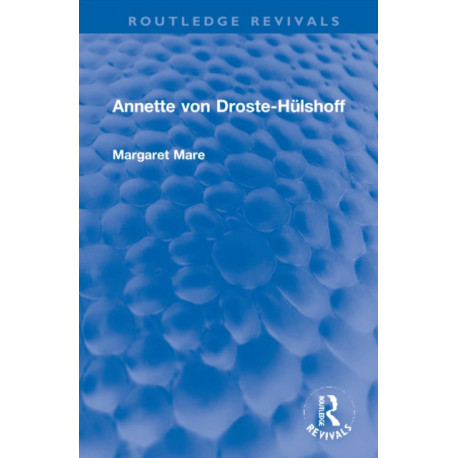 Annette von Droste-Hulshoff