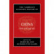 The Cambridge Economic History of China 2 Volume Hardback Set