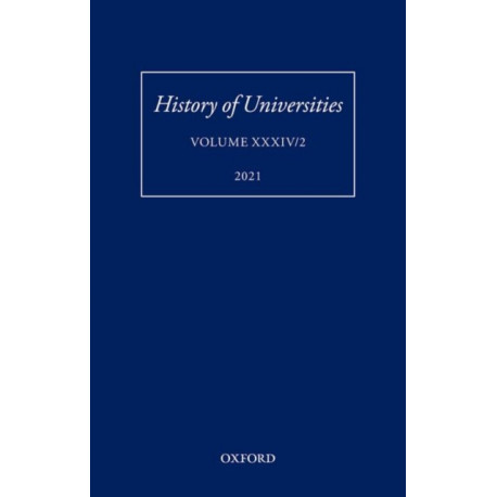 History of Universities: Volume XXXIV/2: Teaching Ethics in Early Modern Europe