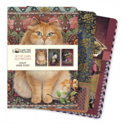 Lesley Anne Ivory Set of 3 Midi Notebooks