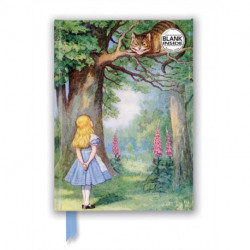 John Tenniel: Alice and the Cheshire Cat (Foiled Blank Journal)