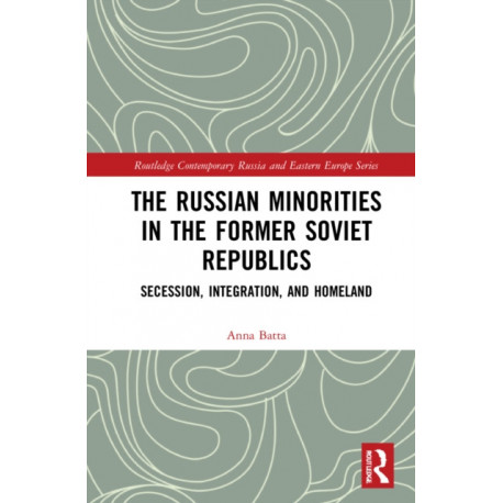 The Russian Minorities in the Former Soviet Republics: Secession, Integration, and Homeland