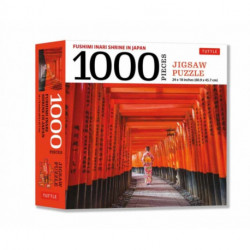 Japan's Most Famous Shinto Shrine - 1000 Piece Jigsaw Puzzle: Fushimi Inari Shrine in Kyoto: Finished Size 24 x 18 inches (61 x 46 cm)