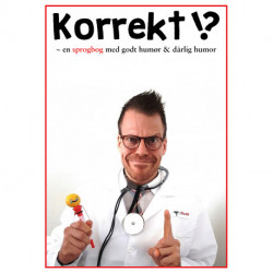 Korrekt‽: – en sprogbog med godt humør og dårlig humor