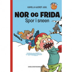 Nor og Frida. Spor i sneen