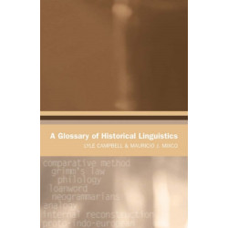A Glossary of Historical Linguistics