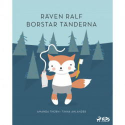 Räven Ralf borstar tänderna
