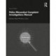 Police Misconduct Complaint Investigations Manual