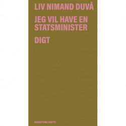 Jeg vil have en statsminister