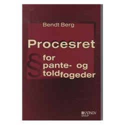 Procesret for pante- og toldfogeder: Se nu ISBN 9788761939500