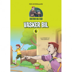 Victor og far vasker bil: Victor og far 6