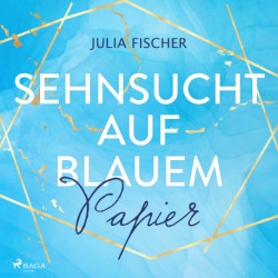 Sehnsucht auf blauem Papier