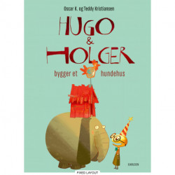 Hugo og Holger bygger et hundehus