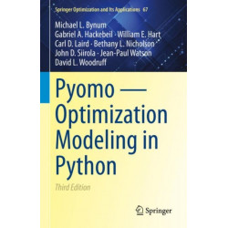 Pyomo — Optimization Modeling in Python