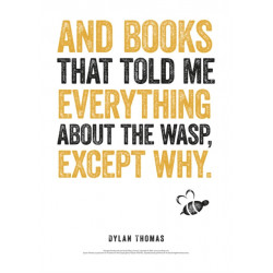 Dylan Thomas Print: Books That Told Me Everything