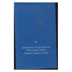 Søren Kierkegaards skrifter,  2. portion: Bd. 4 + K4