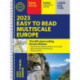 2023 Philip's Easy to Read Multiscale Road Atlas Europe: (A4 Spiral binding)