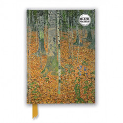 Gustav Klimt: The Birch Wood (Foiled Blank Journal)