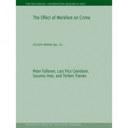 The Effect of Workfare on Crime: youth dilingence and law obedience