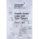 Higher-Order Logic and Type Theory