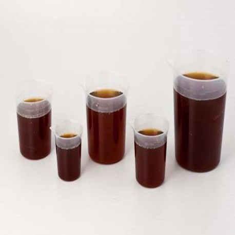 Konkrete materialer, Målebægre: Konkrete materialer