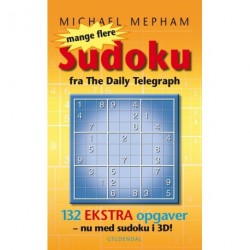 Mange flere Sudoku - med 3D opgaver: 132 ekstra opgaver
