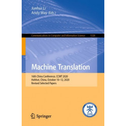 Machine Translation: 16th China Conference, CCMT 2020, Hohhot, China, October 10-12, 2020, Revised Selected Papers