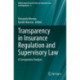 Transparency in Insurance Regulation and Supervisory Law: A Comparative Analysis