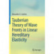 Tauberian Theory of Wave Fronts in Linear Hereditary Elasticity