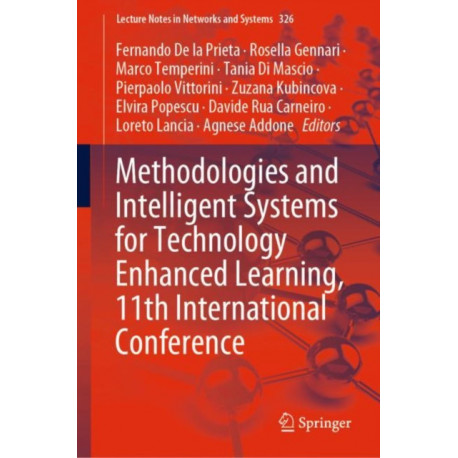 Methodologies and Intelligent Systems for Technology Enhanced Learning, 11th International Conference