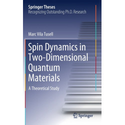 Spin Dynamics in Two-Dimensional Quantum Materials: A Theoretical Study