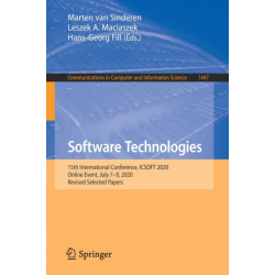 Software Technologies: 15th International Conference, ICSOFT 2020, Online Event, July 7–9, 2020, Revised Selected Papers