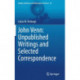 John Venn: Unpublished Writings and Selected Correspondence