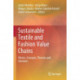 Sustainable Textile and Fashion Value Chains: Drivers, Concepts, Theories and Solutions