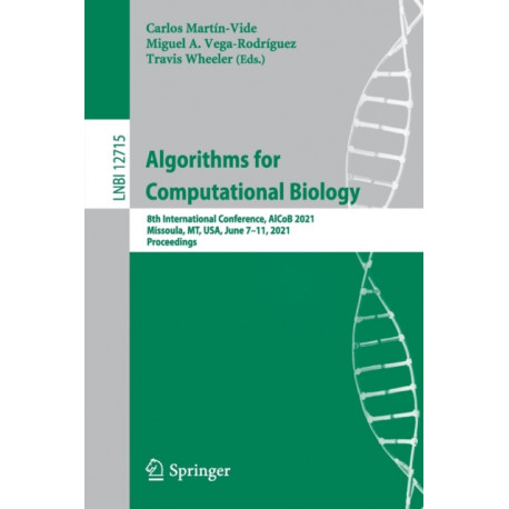Algorithms for Computational Biology: 8th International Conference, AlCoB 2021, Missoula, MT, USA, June 7–11, 2021, Proceedings