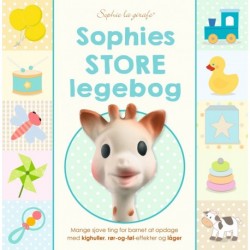 Sophies store legebog: Mange sjove ting for barnet at opdage med kighuller, rør-og-føl-effekter og låger.