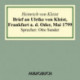 Brief an Ulrike von Kleist