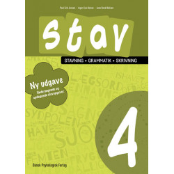 STAV 4 - Stavning, grammatik, skrivning 4. klasse: Elevens bog, 5. udgave (pakke med 5 hæfter)