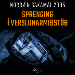 Sprenging í verslunarmiðstöð