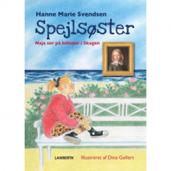 Spejlsøster: Naja ser på billeder i Skagen