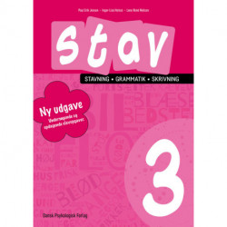 STAV 3 - Stavning, grammatik, skrivning 3. klasse: Elevens bog, 5. udgave (pakke med 5 hæfter)