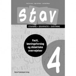 STAV 4 - Facit, løsningsforslag og didaktiske overvejelser: 6. udgave