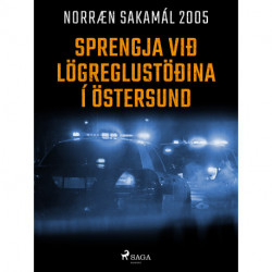 Sprengja við lögreglustöðina í Östersund
