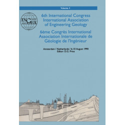 6th international congress International Association of Engineering Geology, volume 4: Proceedings / Comptes-rendus, Amsterdam, Netherlands, 6-10 August 1990, 6 volumes