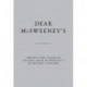DEAR MCSWEENEYS