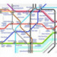 City of Women London Tube Wall Map (A2, 16.5 x 23.4 Inches)