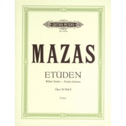 Studies Op. 36 for Violin, Vol. 2: Etudes brillantes