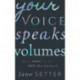 Your Voice Speaks Volumes: It's Not What You Say, But How You Say It