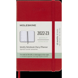 MOLESKINE 2023 18MONTH WEEKLY POCKET HAR