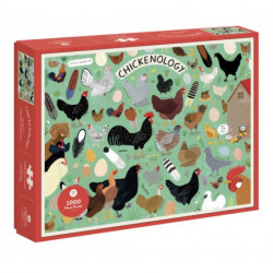Chickenology Puzzle: 1000 Piece Puzzle